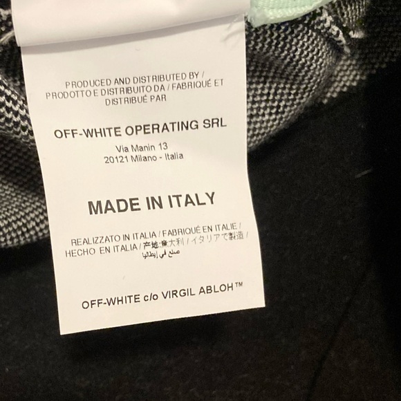 OFF-WHITE 🖤 “LITTLE BLACK DRESS” Sweater Mini Dress - Picture 16 of 16